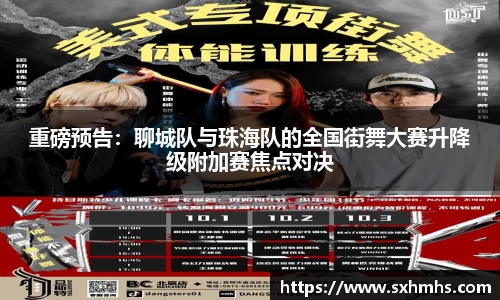 重磅预告：聊城队与珠海队的全国街舞大赛升降级附加赛焦点对决